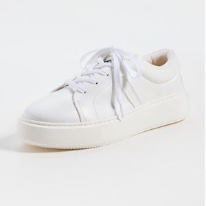 Ganni White Sporty Sneakers
